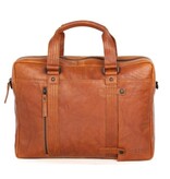 Spikes and Sparrow Leren Laptoptas – Dexter – Brandy Cognac