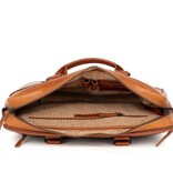 Spikes and Sparrow Leren Laptoptas – Dexter – Brandy Cognac