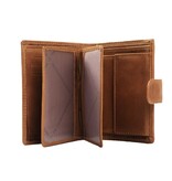 Chesterfield Leren Portemonnee Ruby