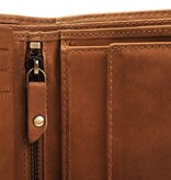 Chesterfield Leren Portemonnee Ruby