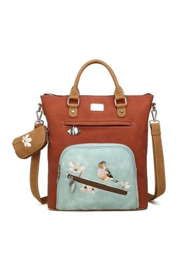 Hi Di Hi Shopper/schoudertas Chit-Chat  Red /Light blue