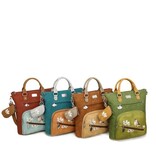 Hi Di Hi Shopper/schoudertas Chit-Chat  Red /Light blue