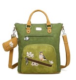 Hi Di Hi Shopper/schoudertas Chit-Chat  Green/Light Green