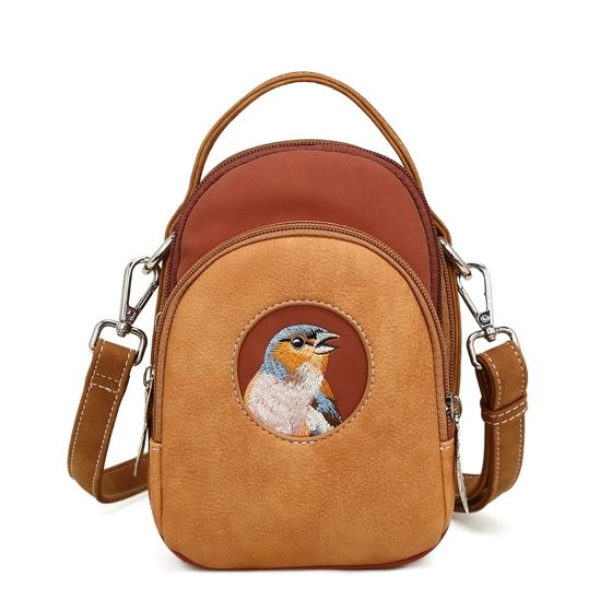 Hi Di Hi Ditty Hand-/schoudertas/crossbody Orange-Red-Cognac