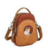 Hi Di Hi Ditty Hand-/schoudertas/crossbody Orange-Red-Cognac