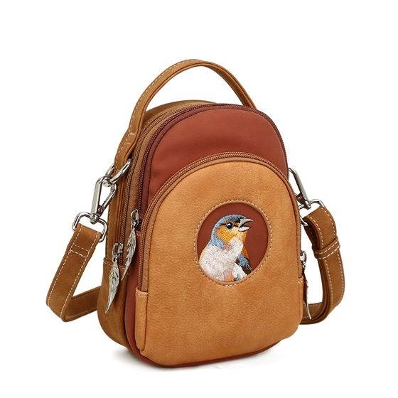 Hi Di Hi Ditty Hand-/schoudertas/crossbody Orange-Red-Cognac