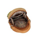 Hi Di Hi Ditty Hand-/schoudertas/crossbody  Green-Peach-Orange