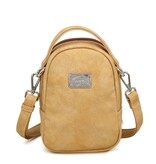 Hi Di Hi Ditty Hand-/schoudertas/crossbody  Beige-Cognac-Peach