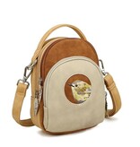 Hi Di Hi Ditty Hand-/schoudertas/crossbody  Beige-Cognac-Peach