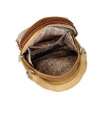 Hi Di Hi Ditty Hand-/schoudertas/crossbody  Beige-Cognac-Peach