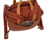 Hi Di Hi Eggy Hand-/schoudertas / rugzak Grey-Orange-Red