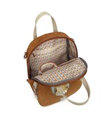 Hi Di Hi Eggy Hand-/schoudertas / rugzak Cognac-Beige