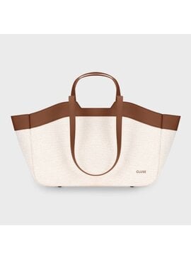 CLUSE Tote Bag, Beige. Brown Colour  CX15402