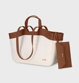 CLUSE Tote Bag, Beige. Brown Colour  CX15402