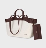 CLUSE Tote Bag, Beige. Dark Brown Colour  CX15404