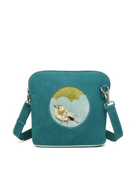 Hi Di Hi Lucky Bird Schoudertas / crossbodytas Petrol
