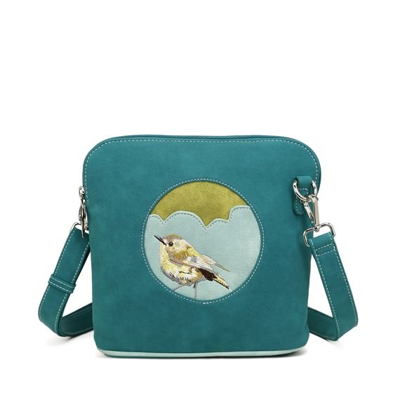 Hi Di Hi Lucky Bird Schoudertas / crossbodytas Petrol