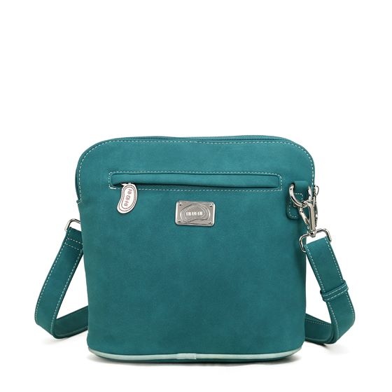 Hi Di Hi Lucky Bird Schoudertas / crossbodytas Petrol