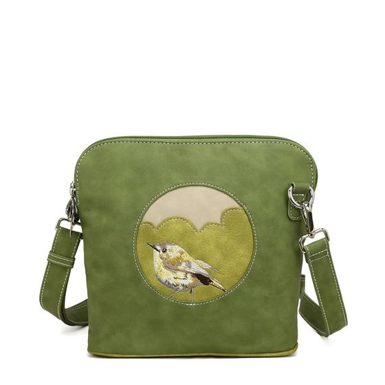 Hi Di Hi Lucky Bird Schoudertas / crossbodytas Green