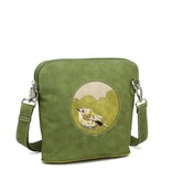 Hi Di Hi Lucky Bird Schoudertas / crossbodytas Green