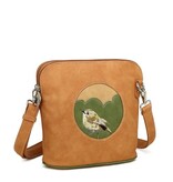 Hi Di Hi Lucky Bird Schoudertas / crossbodytas Orange