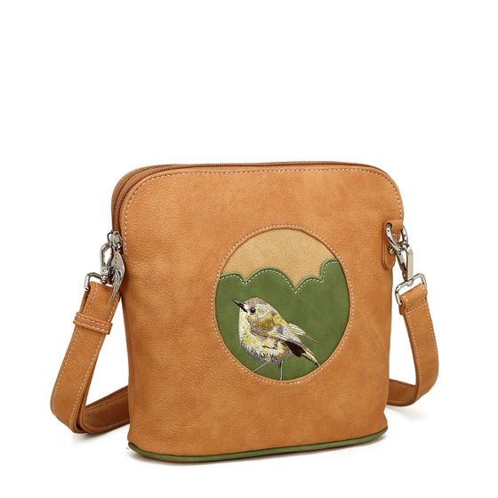 Hi Di Hi Lucky Bird Schoudertas / crossbodytas Orange