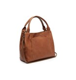 Chesterfield Leren Schoudertas Bag Cognac Tenara