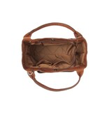Chesterfield Leren Schoudertas Bag Cognac Tenara