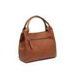 Chesterfield Leren Schoudertas Bag Cognac Tenara