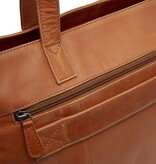 Chesterfield Leren Shopper Cognac Osira C38.022631