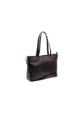 Chesterfield Leren Shopper Black Osira C38.022600