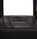 Chesterfield Leren Shopper Black Osira C38.022600