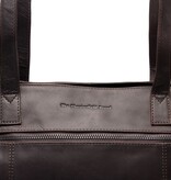 Chesterfield Leren Shopper Bruin Osira C38.022601