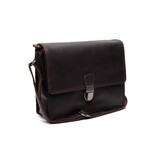 Chesterfield Leren Schoudertas Bruin Lunor C48.141601