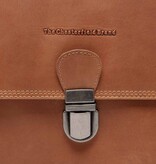 Chesterfield Leren Schoudertas Cognac Lunor C48.141631