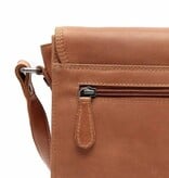 Chesterfield Leren Schoudertas Cognac Lunor C48.141631