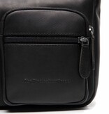 Chesterfield Leren Schoudertas Zwart Valenora C48.141100