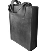MY PAPER BAG Shoulderbag long handles Vintage Black