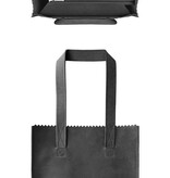MY PAPER BAG Handbag Long Handles  Vintage Black