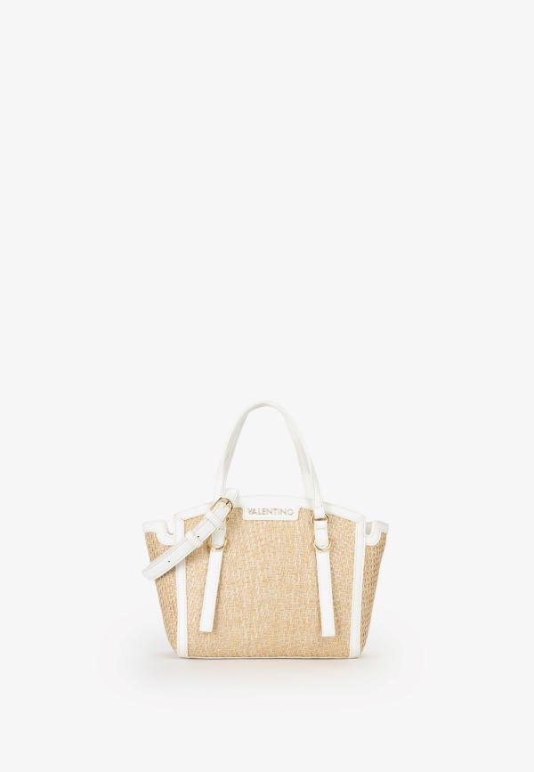 VALENTINO Handtas / Schoudertas Demetra  Naturale/Bianco