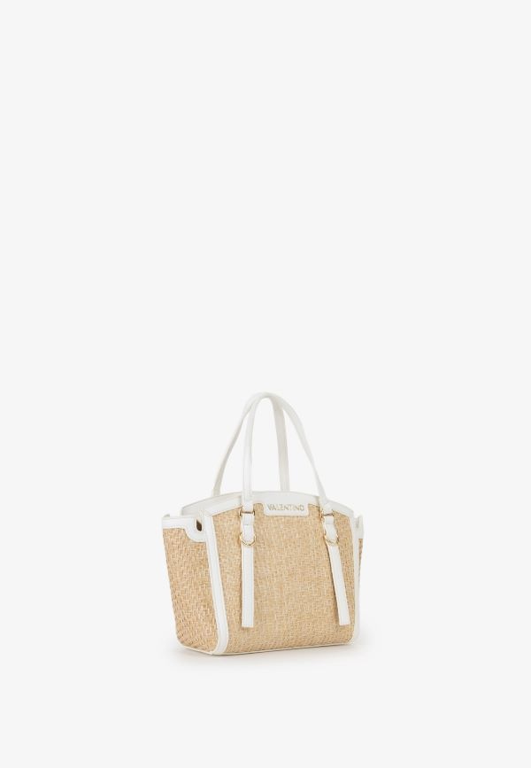 VALENTINO Handtas / Schoudertas Demetra  Naturale/Bianco