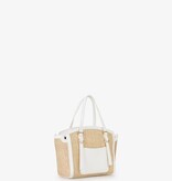 VALENTINO Handtas / Schoudertas Demetra  Naturale/Bianco