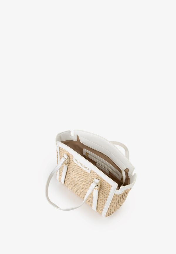 VALENTINO Handtas / Schoudertas Demetra  Naturale/Bianco