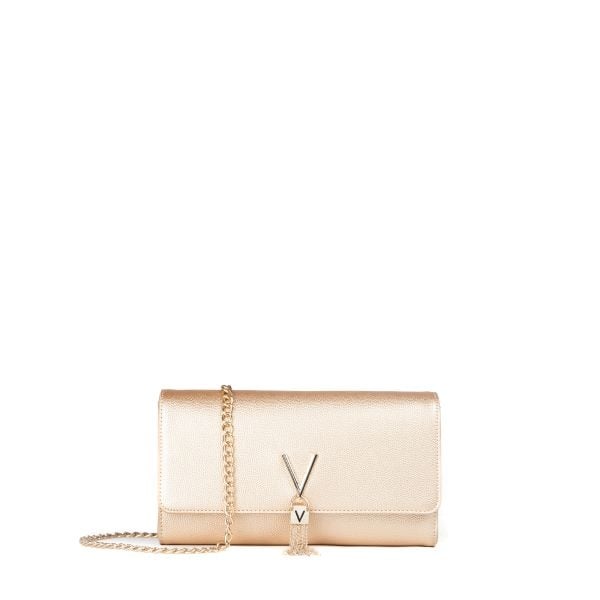 VALENTINO  Divina Crossbody/Clutch goud