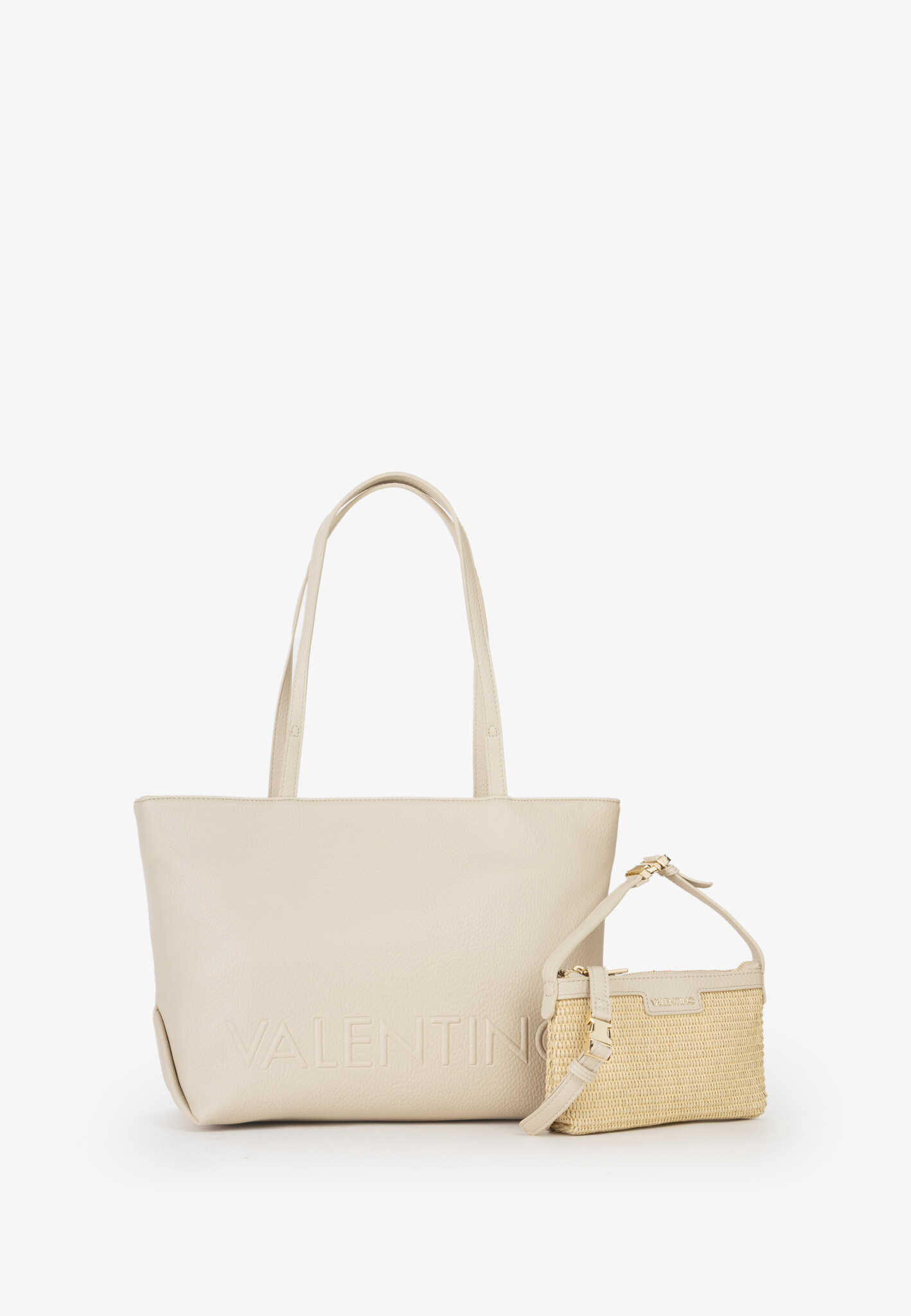 VALENTINO  Shopping Bag  Schoudertas Maiam  Beige