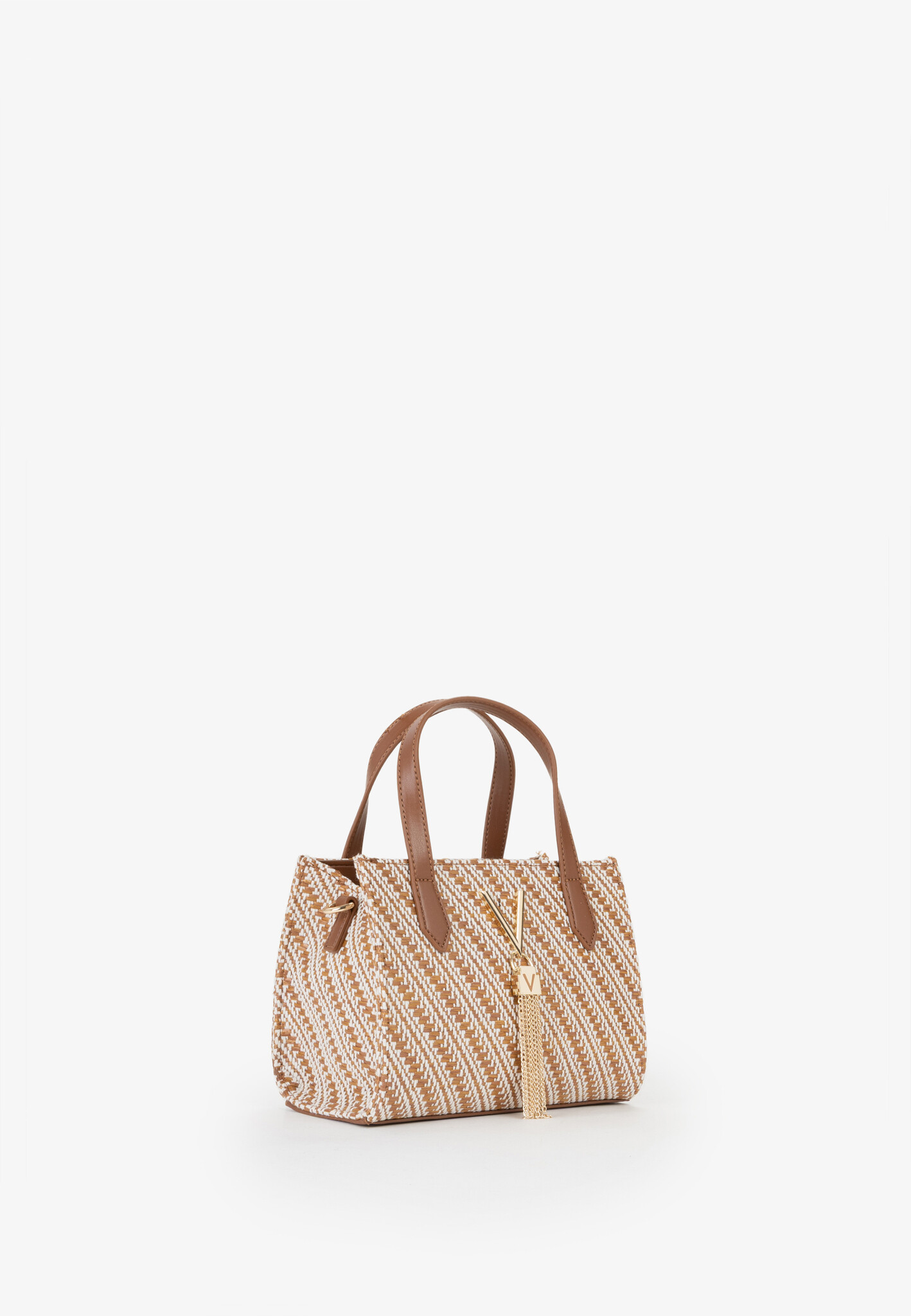 VALENTINO  Divina Summer Handtas polypropyleen cuoio/multicolor