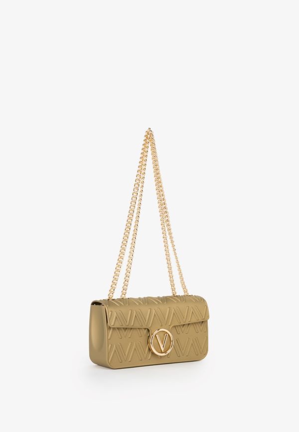 VALENTINO  Schoudertasje Bubble Flap Bag Oro