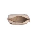 Chesterfield Leren schoudertas  Beige Liora