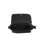 Chesterfield Leren schoudertas Zwart Miloa