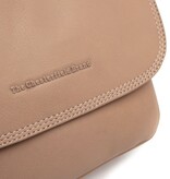 Chesterfield Leren schoudertas Rose Miloa